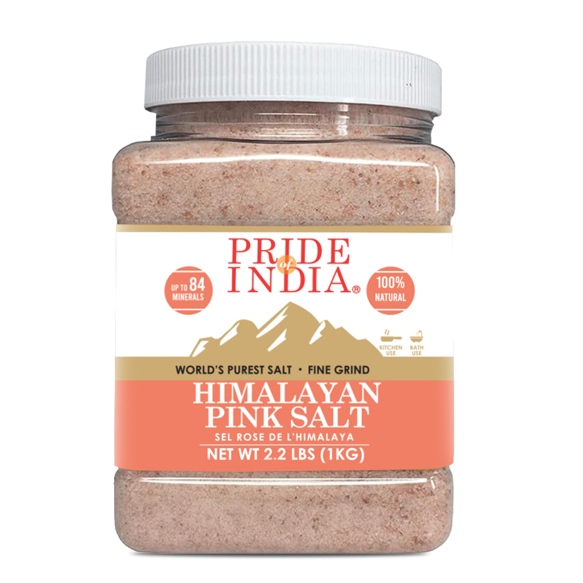 Himalayan Pink Rock Salt - Fine Grind